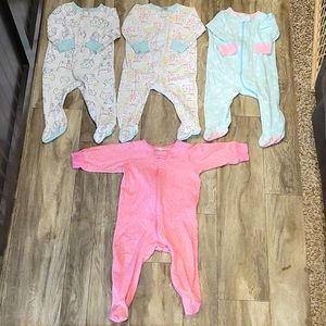 Baby Girl Pjs 4 Pack